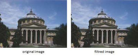 <b> Figure 1.</b> The unsharp masking filter effect