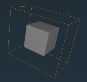 <b>Figure 1.</b> The 3D volume generated by this example visualized with Open Inventor