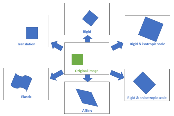 <b> Figure 1.</b> Different types of transformations