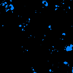 <b>Figure 3.</b> Rough binarization of the pores